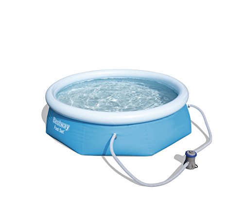 Piscina Insuflável BESTWAY Fast Set (244x66cm) Bestway - Brinquedos - 2300L, 2 camadas, filtragem, 10 minutos