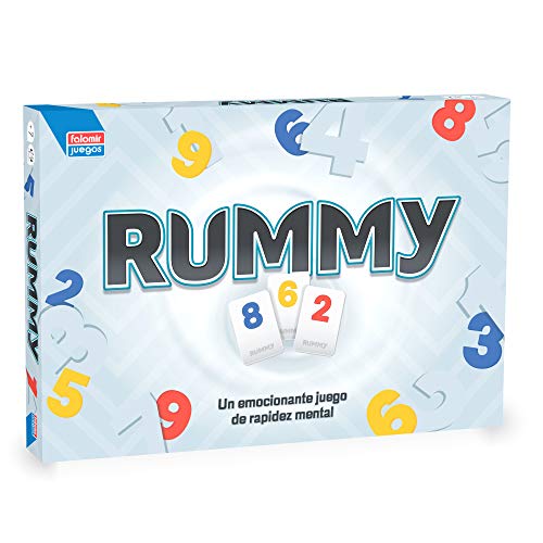 Jogo de Tabuleiro FALOMIR Rummy Junior (Idade Mínima Recomendada: 4 anos) Falomir - Jogos - jogo de tabuleiro, falomir rummy junior, idade mínima recomendada, 4 anos