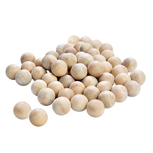 Conjunto de 50 Bolhas de Madeira de Sândalo moinkerin - Repelentes de insetos domésticos - madeira, sândalo, natural, 50 bolhas