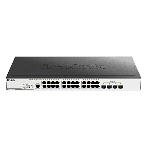 Switch D-LINK DGS-3000-28LP L3 10/100/1000 D-Link - Concentradores e comutadores - Switch, d-link, l3, 10/100/1000