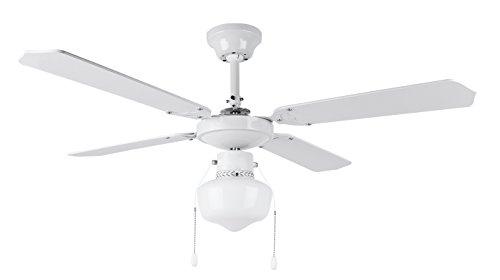 Ventoinha de Teto ORBEGOZO CL04105B (5 velocidades - 50 W - Diâmetro 105 cm) Orbegozo - Ventiladores - 5 velocidades, 50 W, diâmetro 105 cm, luzes incorporadas