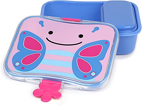 Lancheira SKIP HOP ZOO Butterfly (Azul - Poliéster) Skip Hop - Utensílios de mesa - lancheira, skip hop, zoo butterfly, azul, poliéster, refeições