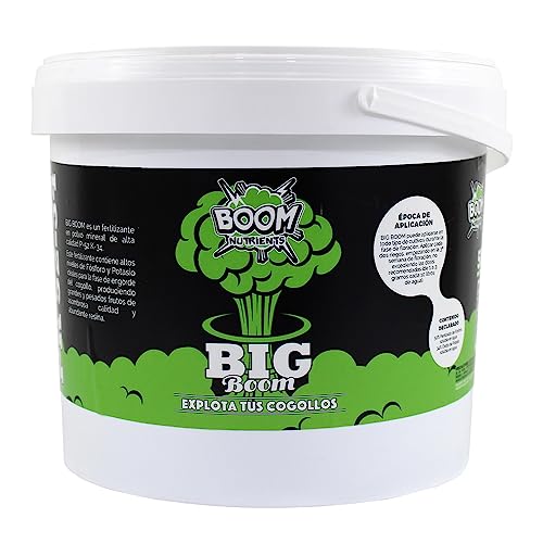 Boom Nutrientes Explota tus Cogollos Engorde para Flores 5Kg Boom Nutrients - Adubos - engorde, fósforo, potássio, etapa de floração