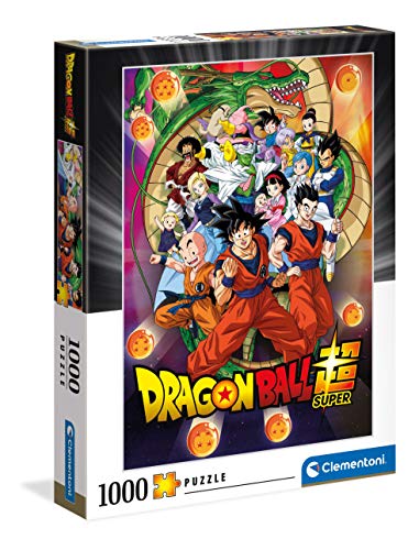 Puzzle CLEMENTONI Dragon Ball (Idade Mínima: 9 Anos - 1000 Peças) CLEMENTONI - Quebra-cabeças - 1000 peças, cartão forte, plástico transparente, coleção Clementoni