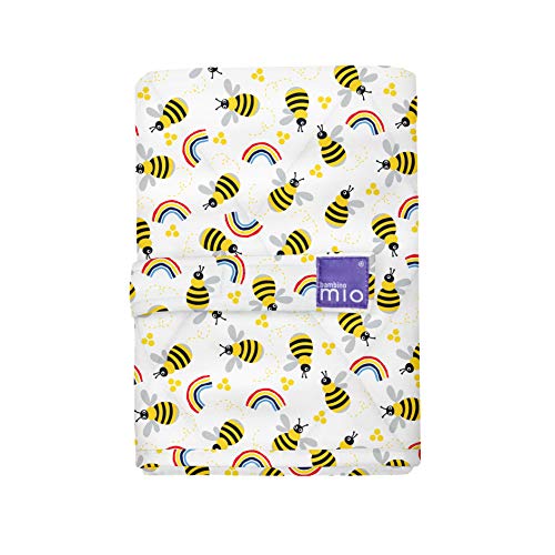 Muda Fraldas BAMBINOMIO Sweet Bee (Branco) Bambino Mio - Móveis para bebês e crianças pequenas - portátil, rápido, prático, fácil