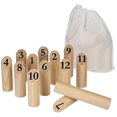 Jogo de Tabuleiro BETOYS (Idade Mínima: 6) BETOYS - Brinquedos - madeira, números, bolsa, transportável