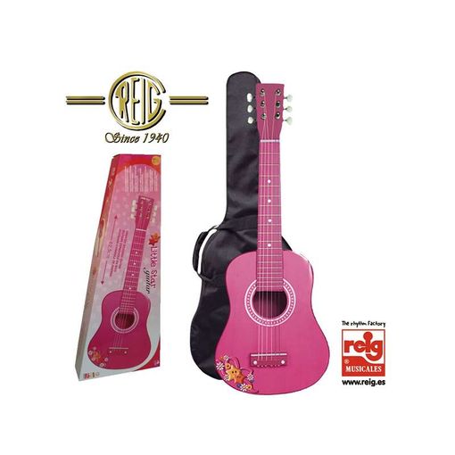 Guitarra de Brincar CLAUDIO REIG 1000-0016 REIG - Instrumentos de brinquedo - guitarra, brincar, claudio reig, madeira, espanhola