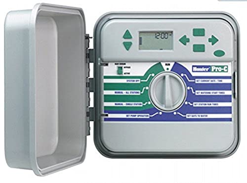 Programador de Irrigação HUNTER PRO-C (Branco) Hunter - Controlos de aspersores - branco, plástico, irrigação