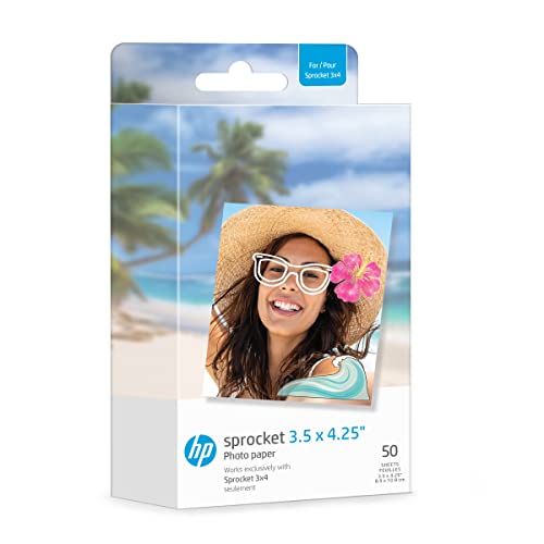 Recargas para impressora HP - 3,5x4,2 cm - 50 folhas HP - Papel de impressora e copiadora - recarga, impressora hp, 3.5x4.2 cm, 50 folhas