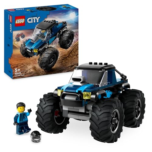 LEGO City - Monster Truck (Idade Mínima: 5) LEGO - Blocos de encaixe - monster truck, 5 anos, todo-o-terreno, pneus de lataria