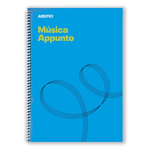 Caderno ADDITIO Appunto (Azul - A4 - Quadriculado) Additio - Cadernos e bloco de notas - quadriculado, pentagramas, espiral, reciclado