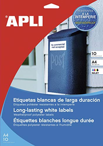 Etiqueta para Impressão APLI 16683 | Branco APLI - Papel de impressora e copiadora - impressão, branco