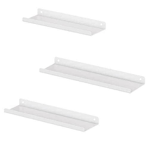 Suporte de Parede SONGMICS LFS012W01 (Branco) SONGMICS - Prateleiras de parede e ledges - suporte, parede, branco
