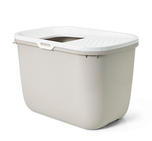 Caixa de WC para Cão/Gato SAVIC Hop In (Bege - 54 x 56 x 68 cm) Savic - Caixas de areia para gatos - bege, 54x56x68cm
