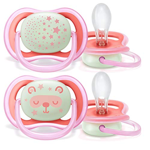 Chupeta PHILIPS AVENT Ultra Air Night (0-6 meses) PHILIPS AVENT - Cuidados com a higiene oral - ultra air, night, 0-6 meses