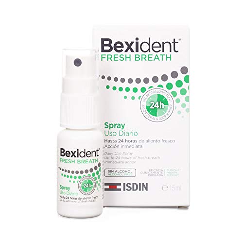 Isdin Bexident Spray de Uso Diário para Alívio da Sensação de Enxaguamento e Acessorios Isdin - Banho e corpo - alisador, dor de cabeça, dores de dentes, sensação de enxaguamento