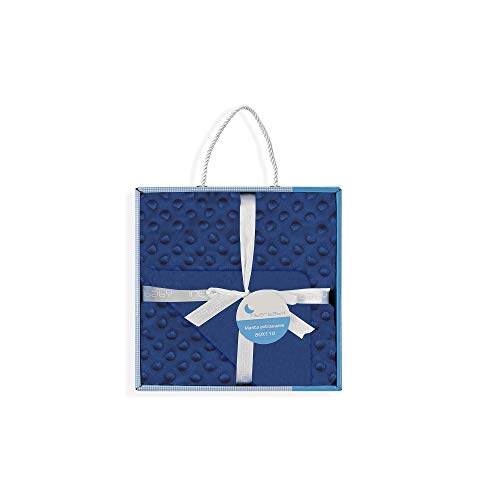Manta de Algodão para Crianças INTERBABY (Azul) Interbaby - Cobertores - algodão, multiusos, microfibra, confortável