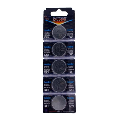 Pilha Recarregável PANASONIC CR2430 (Lítio - 3V) EXTRASTAR - Baterias - litio, 3V, CR2430, 1200 mAh