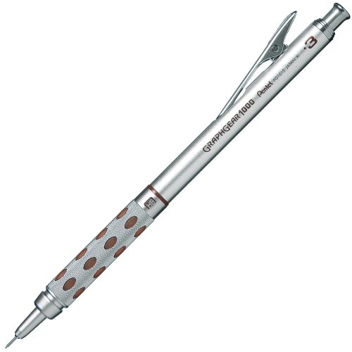 Lapiseira PENTEL Graphgear 1000 Preto e Castanho Pentel - Lápis - preto, castanho, 0,3 mm, pincel