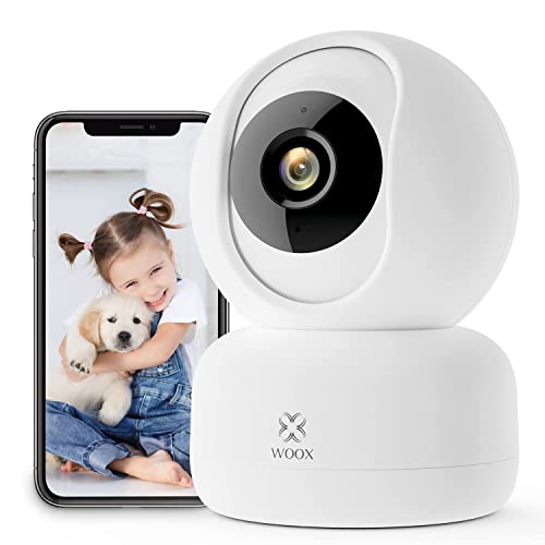 Câmara de Vigilância WiFi Interior 360º com Detecção de Movimento e Áudio Bidirecional WooX Woox - Câmeras de vigilância - wifi, 360º, detecção de movimento, áudio bidirecional