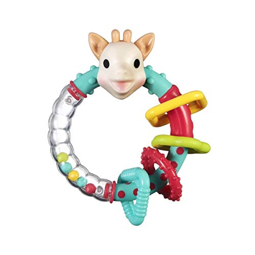 Brinquedo de Atividades SOPHIE LA GIRAFE 6061138 Vulli - Brinquedos - texturas, bolas, barulho, geométricas