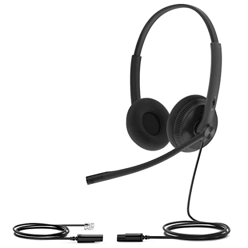 Auscultadores com Microfone YEALINK YHS34 Yealink - Fones de Ouvido com Microfone - microfone, auscultadores