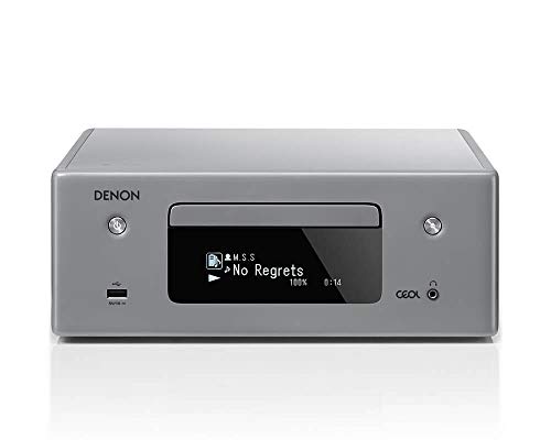 Aparelhagem DENON RCD-N10 (Bluetooth - Cinzento) Denon - Áudio - bluetooth, cinzento, heos app, alexa, Google Assistant
