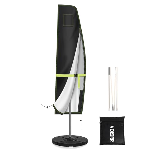 Capa de Guarda-Sol Exterior Impermeável 265X40/70/50Cm 420D Oxford VDISRR - Capas para guarda-sóis externos - impermeável, 420D Oxford, proteção extra