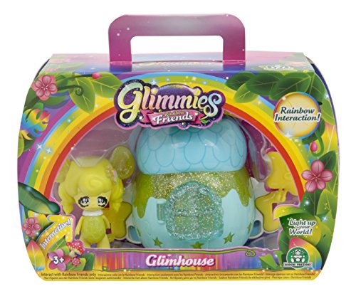 Glimmies Casa da Rainha de Arco-Íris e 1 Glimmies Exclusivo GIOCHI PREZIOSI - Bonecos de ação e brinquedo - casa da rainha, luzes, glimmie exclusivo, arco-íris
