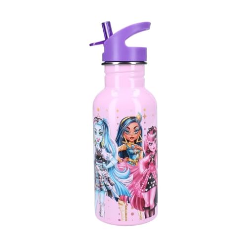 Garrafa MONSTER HIGH My Sweety Pop (Azul - 8.5 x 7 x 25.5 cm) Manufacturer - Garrafas de água - monster high, my sweety pop, 0,5L, plástico, copo