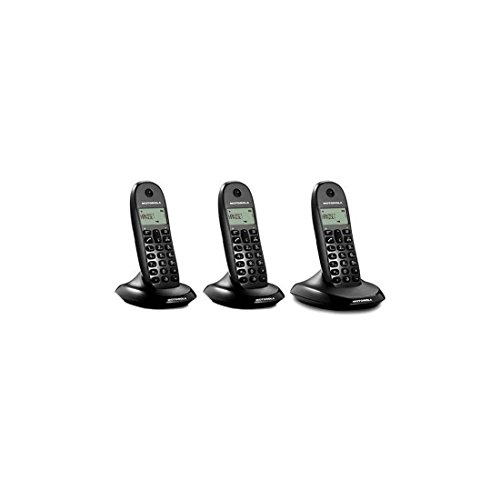 Telefone sem fio MOTOROLA C1003 (Telefone Sem Fios) Motorola - Telefonia - telefone sem fio, motorola c1003, telemóvel, preto, 2 x ni-mh, 6h30