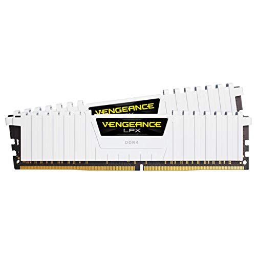Memória RAM DDR4 CORSAIR 2x8 GB (3200 MHz - CL 16 - Branco) Corsair - Memória ram - DDR4, 2x8 gb, 3200 mhz, cl 16