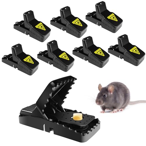 Conjunto de 8 Armadilhas para Ratos Tekenewbse tekenewbse - Armadilhas de controle de pragas - armadilhas, ratos, computador, equipamentos