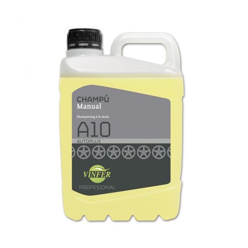 Champô Concentrado Líquido Detalhista A10 5L Vinfer - Soluções de lavagem de carro - concentrado, líquido, detalhistas, A10