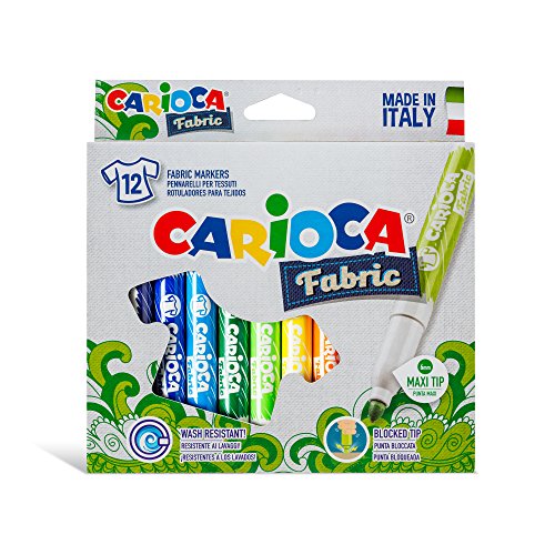 Pack 4 Marcadores CARIOCA ChromaTix (Multicor) Carioca - Marcadores e marcadores de texto - multicor, tecidos, bordar, fácil