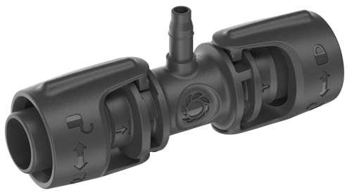 Conector em T GARDENA Micro-Drip 13204-20 Gardena - Acessórios e válvulas para mangueira de jardim - conector, t, micro-drip