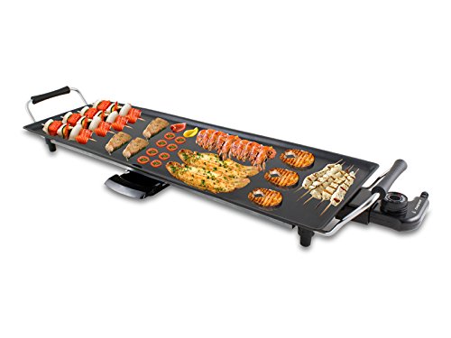 Grelhador de Mesa BEEPER 90.386 (Preto - Aço) Beper - Torradeiras e grelhadores - antiaderente, temperatura ajustável, grelha para gordura, fácil de limpar