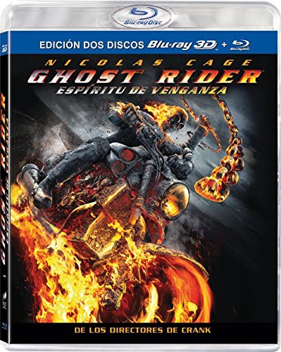 Blu-Ray + 3D Ghost Rider 2: Espíritu De Venganza (Edição em Espanhol) Sony - Dvds e vídeos - blu-ray, 3D, edição em espanhol