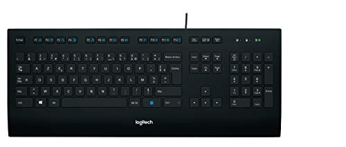 Teclado Wireless Logitech K280e Preto (Acessório Informática e Tel.) Logitech - Teclados - wireless, preto