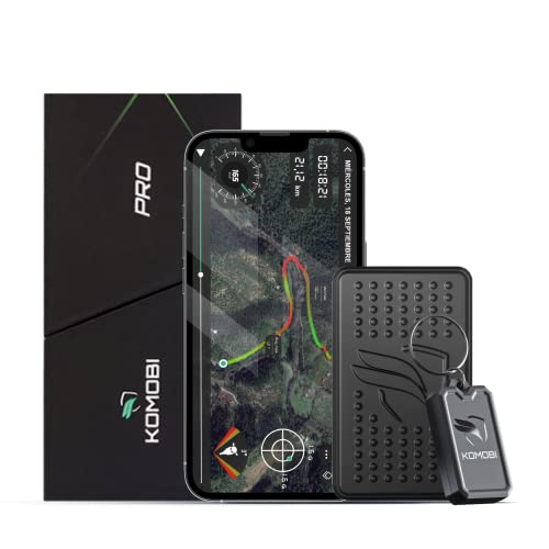 Localizador GPS KOMOBI Pro (Bluetooth - Preto) KOMOBI - Sistemas de navegação gps - localizador gps, bluetooth, preto, alarmas antirrobo, localização em tempo real