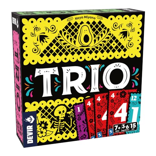Jogo de cartas DEVIR Trios (8 anos) Devir Iberia - Jogos - cartas, tríos, 8 anos