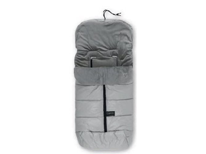 Saco de Transporte PIROLUS Velour Cinza (48x82cm) PIRULOS - Forros e sacos de transporte para bebês - veludo, compartmento interior, bolso exterior, alça de pulso