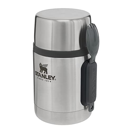 Garrafa de Montanha STANLEY Classic Verde (0.75 L) STANLEY - Utensílios de mesa - 0,75L, aço inoxidável, hermética, borracha amovível
