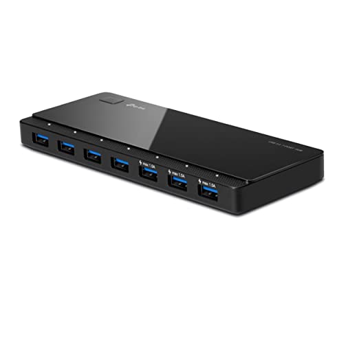 Hub de Interface Tp-link UH700 5000 Mbit/s TP-Link - Concentradores usb e firewire - usb 3.0, 4 portas usb 2.0, 7 portas usb 3.0, 5000 mbit/s
