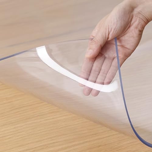 Manta de PVC TRANSPARENCIA Tapete de Mesa 140x240cm SYJSM - Tapetes e sousplats de escritório - pvc, transparente, proteção, 140x240cm