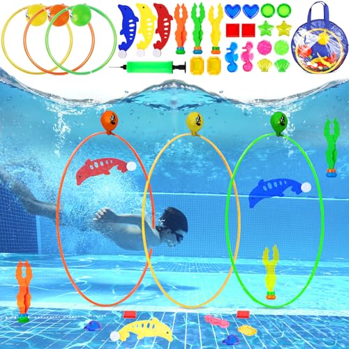 Jogo Aquático Infantil 27 Peças (Idade Mínima Recomendada: 3 anos) BARAKYEG - Brinquedos - infantil, 27 peças, idade mínima recomendada 3 anos
