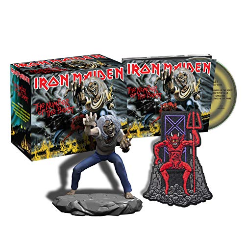 CD Iron Maiden - The Number of the Beast (Remastered) + Figura PLG UK CATALOG - Música e gravações de som - reedição, remasterizado, figura, patch