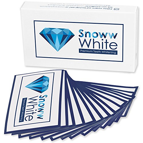 Branco Dentes 28 Branco Dentes Whitening Strips SNOWW WHITE Premium Teeth Whitening - Branqueadores dentários - branco, dentes, whitening, strips
