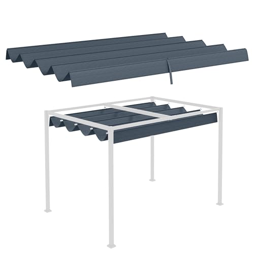 Toldo de Telescópico Outsunny | Cinzento Escuro - 3x2,5 m Outsunny - Acessórios para toldos e gazebos - telescópico, cinzento escuro, 3x2,5m