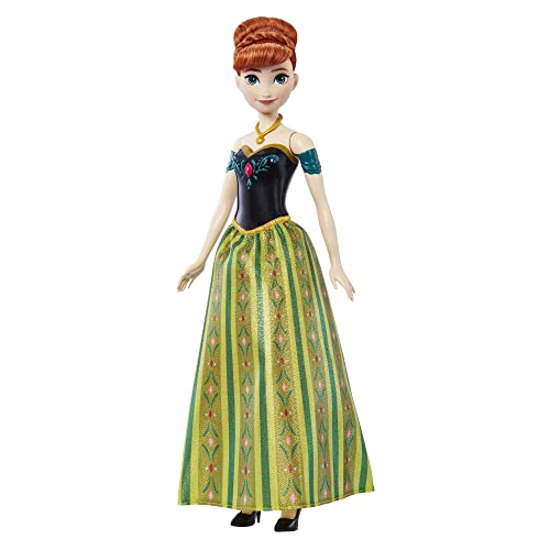 Boneca DISNEY FROZEN Anna Musical (Idade Mínima Recomendada: 3 anos) Mattel - Bonecas - disney, frozen, anna, musical
